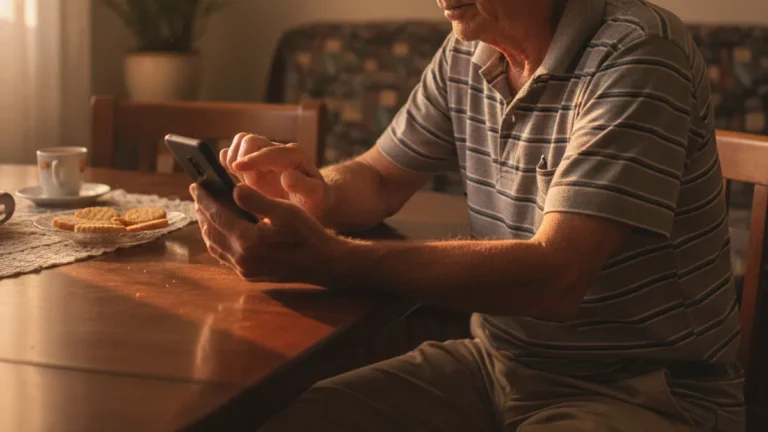 Como usar o celular com tremor nas mãos